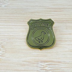 Silly Goose Badge Pin, Funny Enamel Pin, Gift for Her, Funny Animal Pin, Goose
