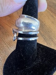 Spectacular lot of 925 silver vintage rings—various designs and sizes