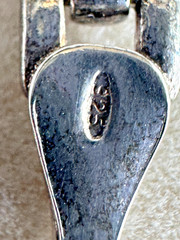 925 Sterling Silver Italy Bracelet With multi color Stones. 7.66g L- 7.5 in.