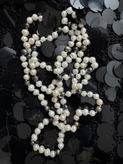 Long Baroque Freshwater like Pearl Necklace 22.5”