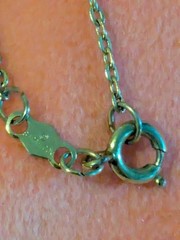 Vintage Sarah Coventry Moon Beam Star Cross Gold-tone Necklace Faux Opal Pendant