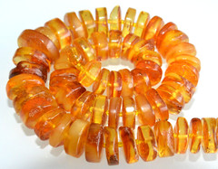 76gr RUSSIAN SOVIET BALTIC AMBER BEAD NECKLACE 琥珀 BRACELET STONE PENDANT EARRING