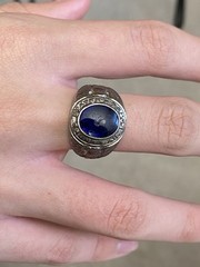 Vintage Sterling United States Air Force Military World War II WWII Ring