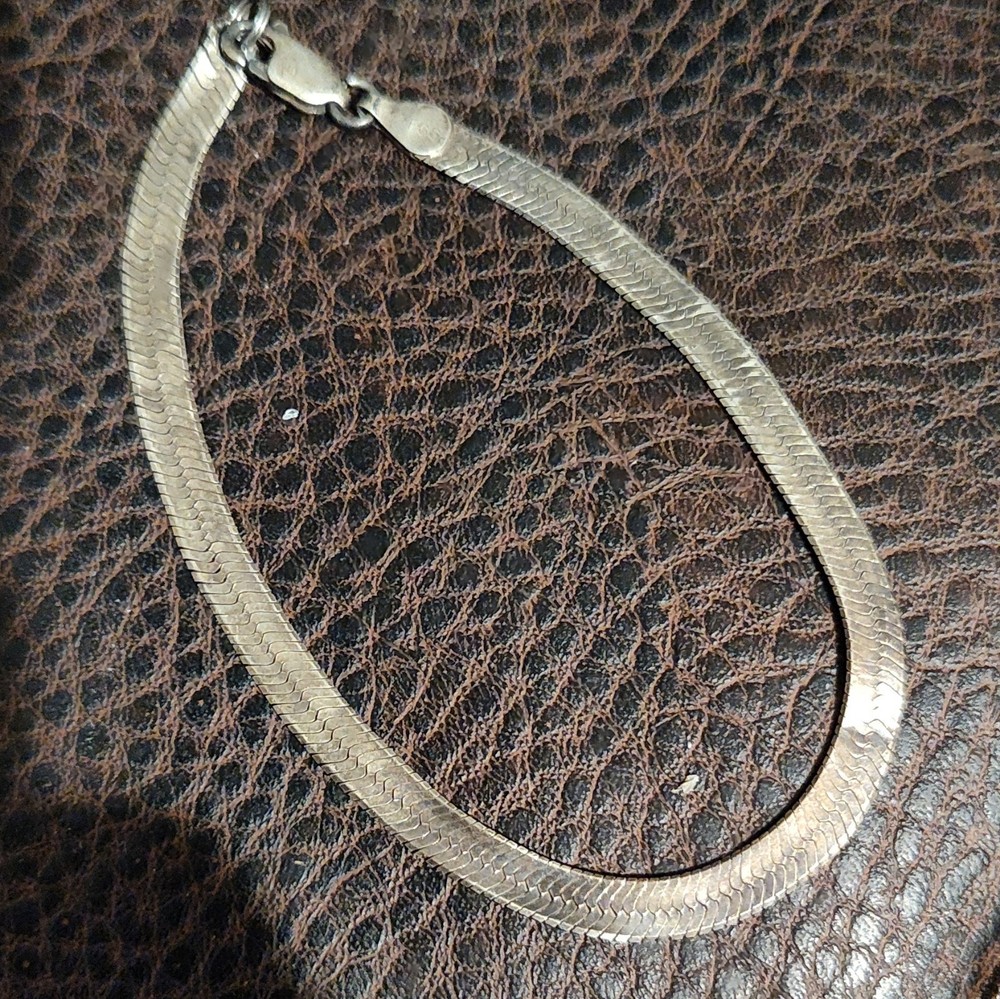 Vintage Womens Vior FGS Silver Bracelet Made in Italy