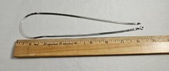 Vintage Danecraft Sterling Silver Herringbone Chain 16” Stamped Italy 925