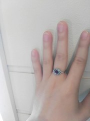 Art Deco Vintage Style Lab Created Amethyst & Emerald Wedding 14K Gold FN Ring