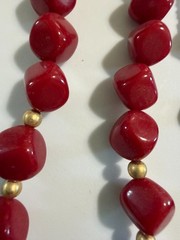 Vintage Lot of 7 Necklaces Beads Faux Pearls Swarovski Plastic Retro