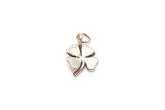 Vintage Sterling Silver 925 Four Leaf Clover Charm