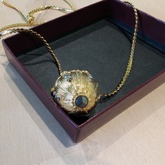 Vintage Edgar Berebi Festival Egg Pendant Necklace First Folio Edition