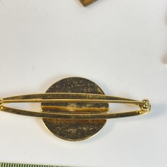 Lapel Pin Lot Vintage Initials Monograms