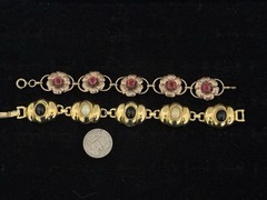 Vintage Estate Fashion Costume Bracelets/Monet And Other