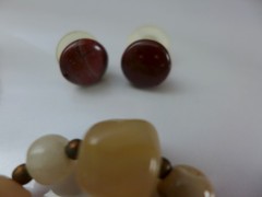 Estate find Vintage Modern Semi-precious stone set– Necklaces Earrings Bracelet