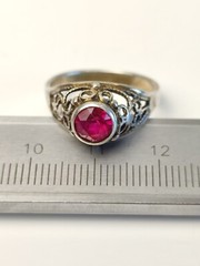 Silver Ring Soviet 875 Ring Unisex Adults vintage silver ring ussr Jewellery