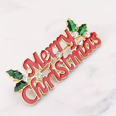 Elegant English Brooch Elegant Multi-piece English Brooch, Zinc Alloy Design.