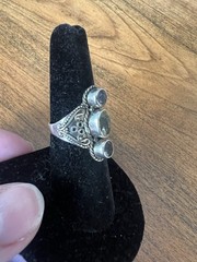 Spectacular lot of vintage 925 silver rings in various designs and sizes