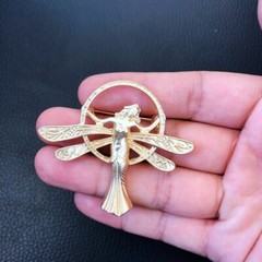 Retro Medieval Palace Brooches For Women Vintage Pin Gem Brooches Jewelry Pins