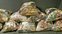 1 Lb Pound Lot Jewelry DIY Junk Harvest Art Single Earring Brooch Necklace