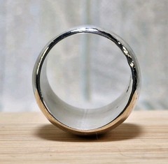 Sterling SILVER THICK “A” SIGNET Ring ~ ANTIQUE Size 7 Monogram 925 HEAVY 13.7g