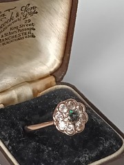 Vintage 1990s 14 Ct Rolled Gold Mystic Topaz Ring Size UK P US 7.5 Hallmarked!!
