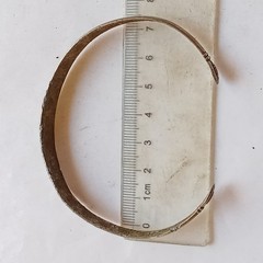 AMAZING RARE ANCIENT TRIBAL SILVER BRACELET – AUTHENTIC VINTAGE ANTIQUE JEWELRY