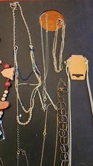 Lot #45 of random estate sale jewelry, necklaces, bracelets, earrings