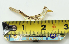 Road Runner New Mexico Souvenir Brooch Pin Lapel Hat Scarf Pin 1984