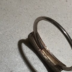 Vintage Sterling Silver Stamped Typebar Monogram “I” Ring Size 6 ADJUSTABLE