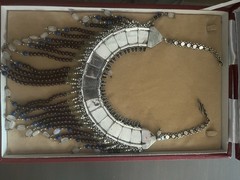 Vintage Silver Rajasthan Style India Tribal Collar Necklace 235 grams