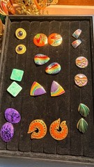 Vintage 1980s-1990s Assorted Statement Earring Collection (Lot of 7 Pairs)