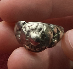 RARE Ancient Byzantine Silver Handmade Ring 189