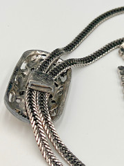 Vintage Rhinestone Necklace Lot, Bib & Statement, Signedf Kramer, Selro