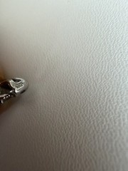 10K White Gold Pendant