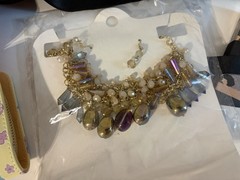 Birthday Fabulous 40 Birthday, Costume Jewelry, Cup, Notebook And Wallet Lot