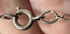 Vintage Celestial Sterling Silver Crescent Moon Face in Wizard Star Hat Necklace