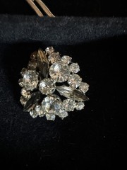 12pc Jewelry Lot Brooches Crystals Van Gogh Estate Excellent New