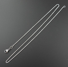 James Avery Chain Fine Wheat Spiga Solid 925 Sterling Silver 17″ long Jewelry