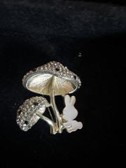 12pc Jewelry Lot Brooches Crystals Van Gogh Estate Excellent New