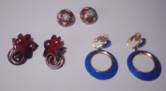 RENOIR MATISSE, Trafari and other Clip On Earrings