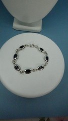Estate 3 pc Necklaces and Bracelet 16″ x .25 and 7″ bracelet