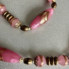 Murano Glass Necklace and Earrings – 1970s