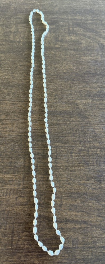 Vintage Strand Hand Knotted Baroque Freshwater Pearls 32″ Approx Long Necklace