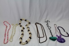 Lot Of 21 Costume Jewelry Necklaces