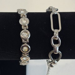 Lot Of 10 Bracelets Mixed Materials & Styles Paparazzi And Other Bling *READ*