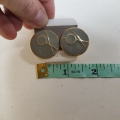Lot of 8 Vintage 1980s 1990s Enamel Pierced Earrings Retro Set NEW On Card