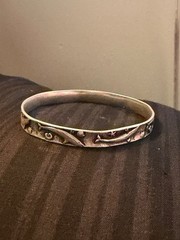 James Avery Rare Retired Dolphin Sterling Silver Bagle