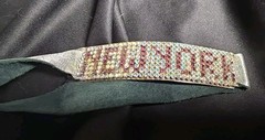 Rare 1980’s Headband/chocker Swarovski Crystals, New York, By Sonia DeMaria