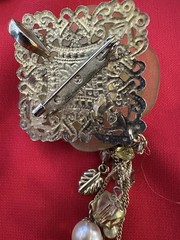 Vintage mixed Lot 10pc Brooch Pin Pendant, Maximal Art, ParkLane.