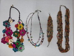 67pc Maximalist Jewelry Bundle Eclectic Mixed Media, Rainbow Beads, Summer Pride