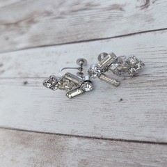 Vintage Screw Back Earrings – Stylish Unusual 1″