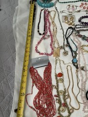 Vintage Jewelry Lot with Various Styles Necklaces/ Earrings/bracelets/ Others